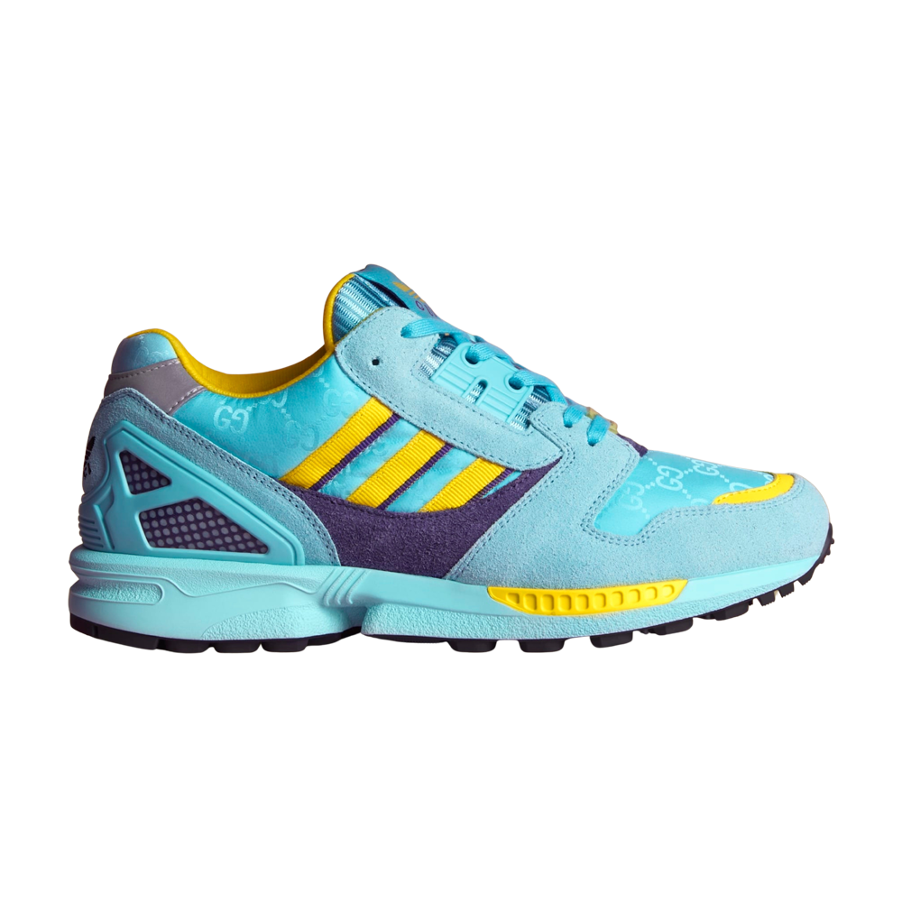 adidas x Gucci ZX 8000 Aqua Gg Monogram türkis IE2267
