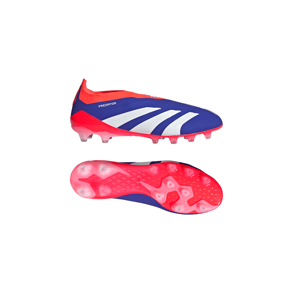 Adidas predator laceless red best sale