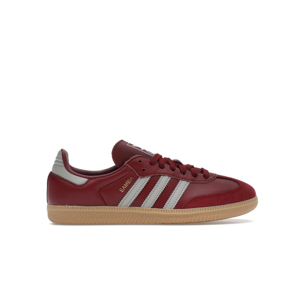 Image of adidas Samba OG Burgundy Gum sneaker.s