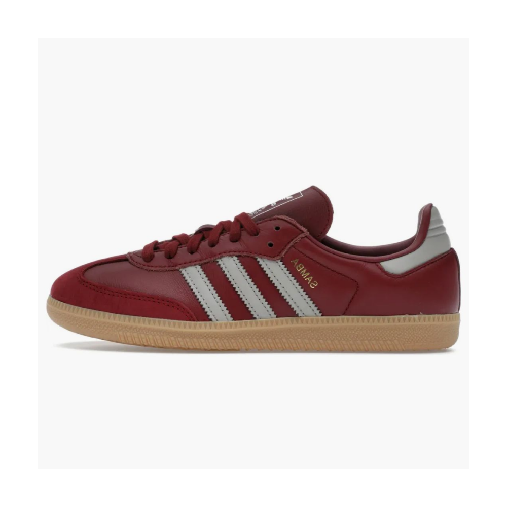 Image of adidas Samba OG Burgundy Gum sneaker.s