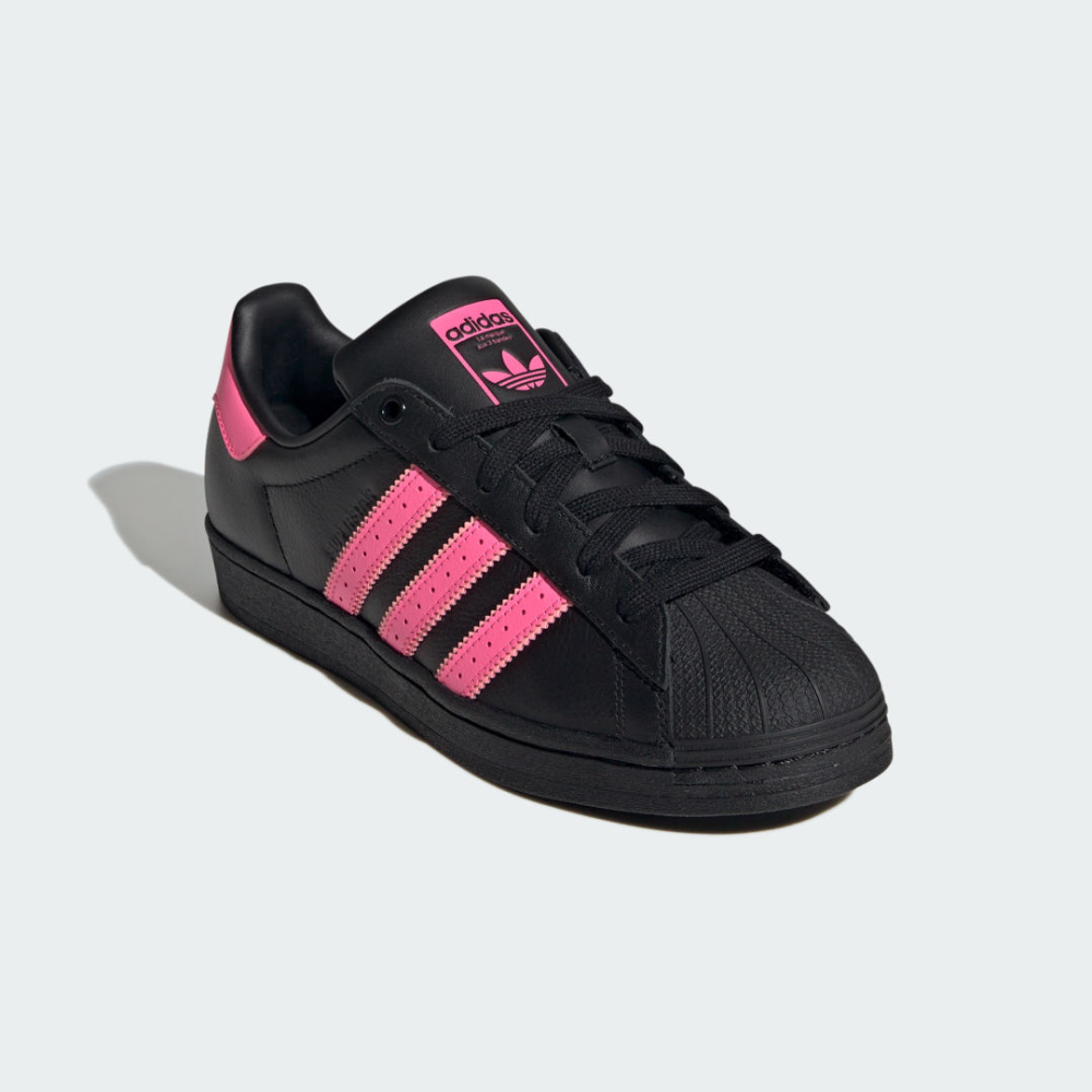 Adidas superstar w schuhe schwarz weiß online