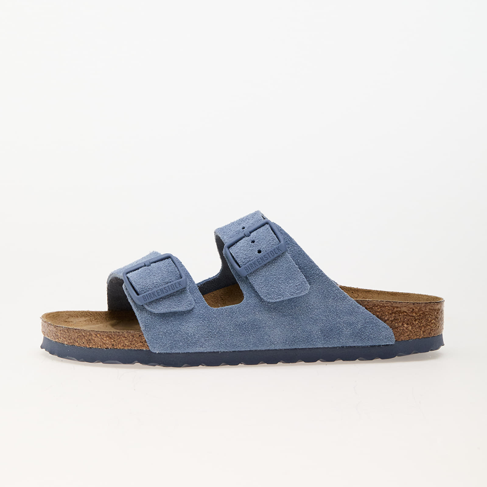 Birkenstock Arizona Suede Leather blau 1026820 Preisvergleich