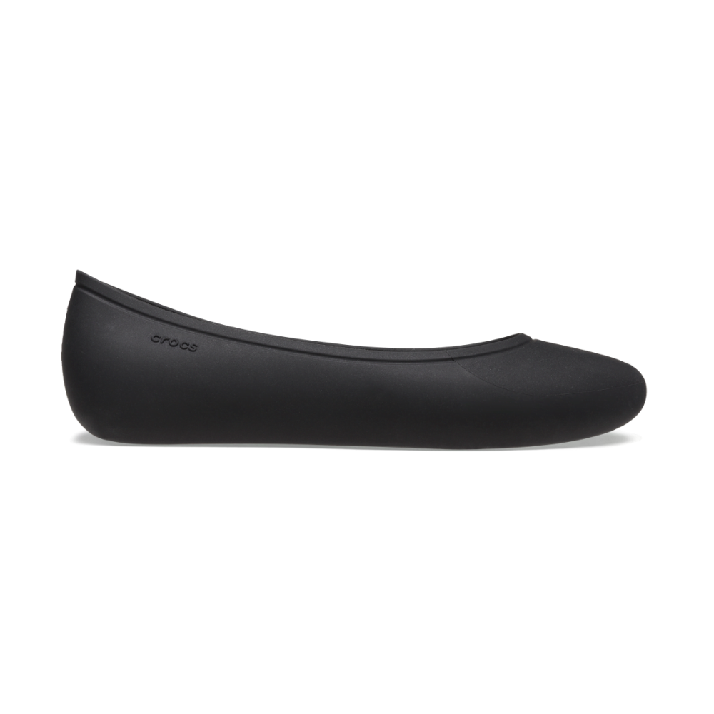 Crocs flats black on sale