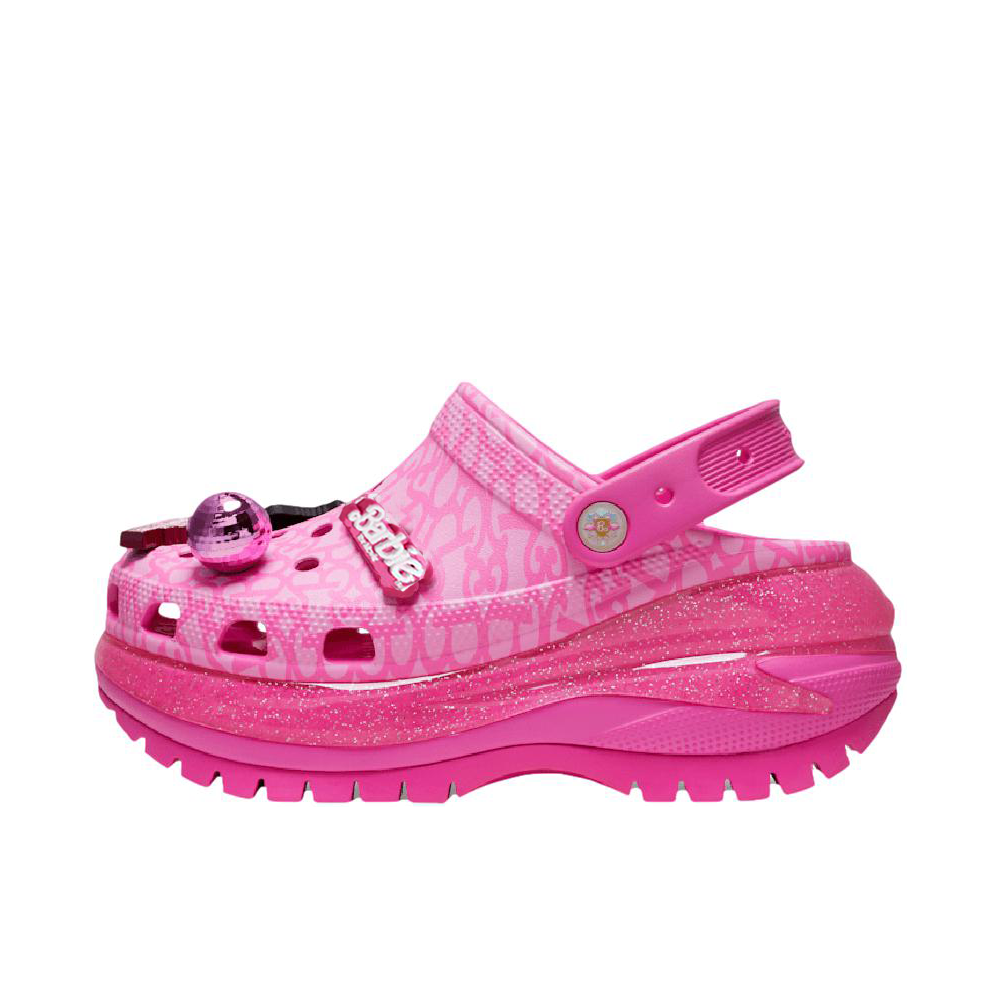 Crocs Classic Mega Crush Clog Barbie The Movie pink 209244-6QQ
