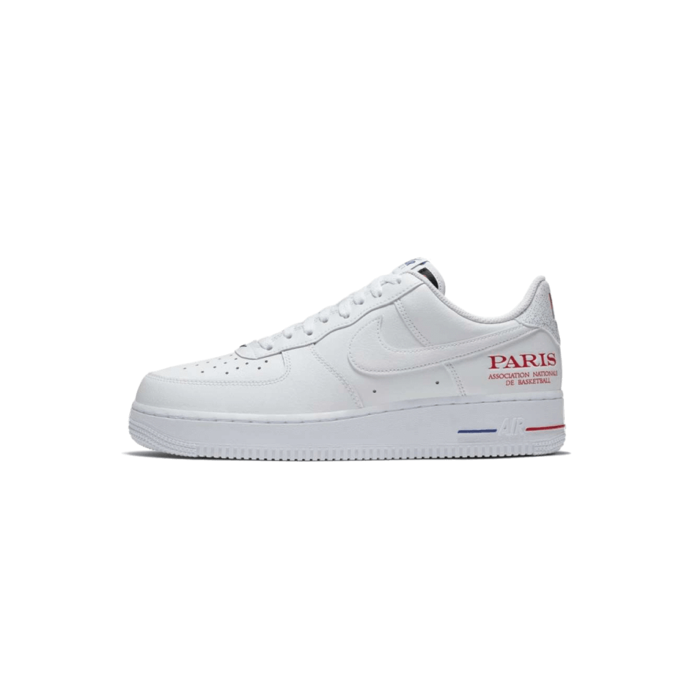 Nike Air Force 1 Low Paris Game NBA weiss CW2367-100