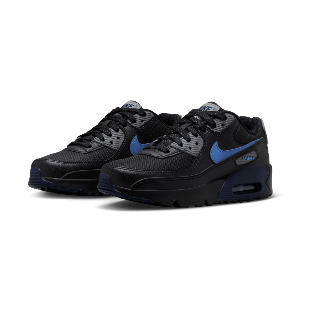 Nike air max 90 black blue white best sale