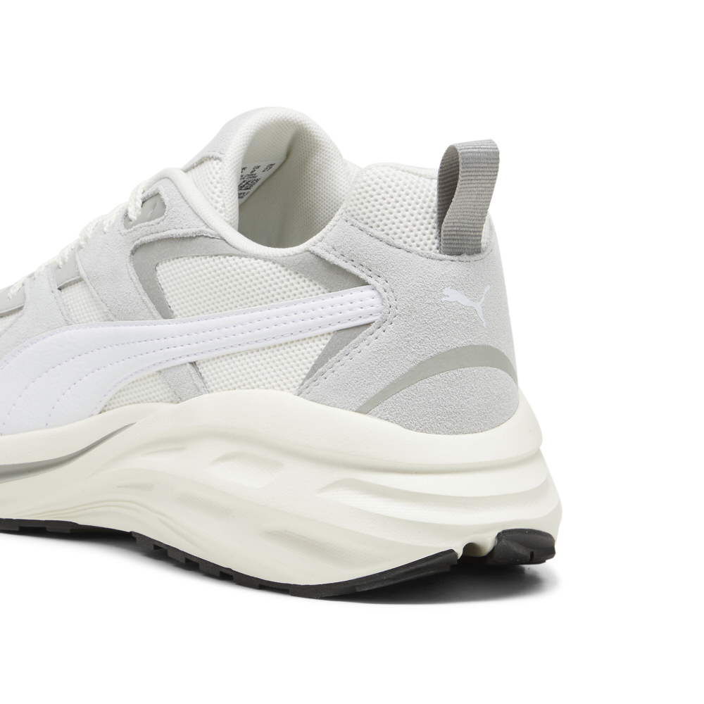 ★PUMA★ Hypnotic LS White Gray 39529503 Puma Hypnotic LS Warm White Gray Men Unisex Casual LifeStyle