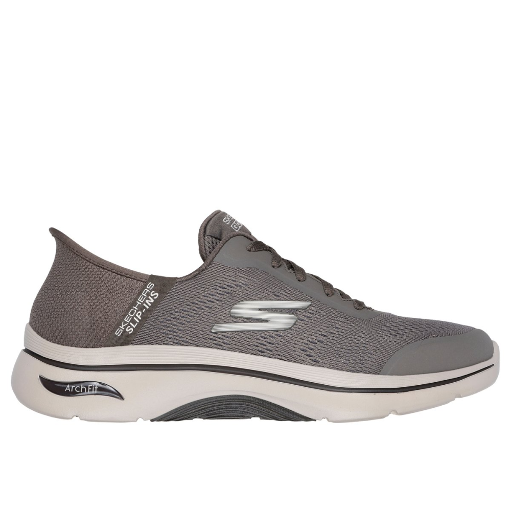 Skechers Slip ins GO WALK 2 2.0 Arch Fit gris 216602-BRN