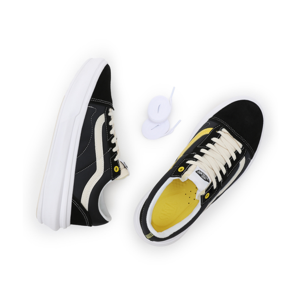 Vans old 2024 skool yellow stripe