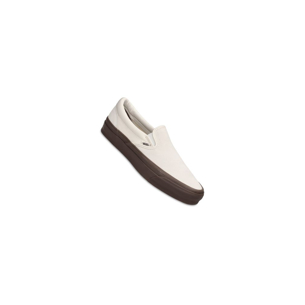 Vans bianche slip on hotsell