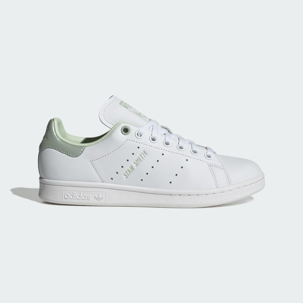 Adidas originals stan smith shoes white/raw pink best sale