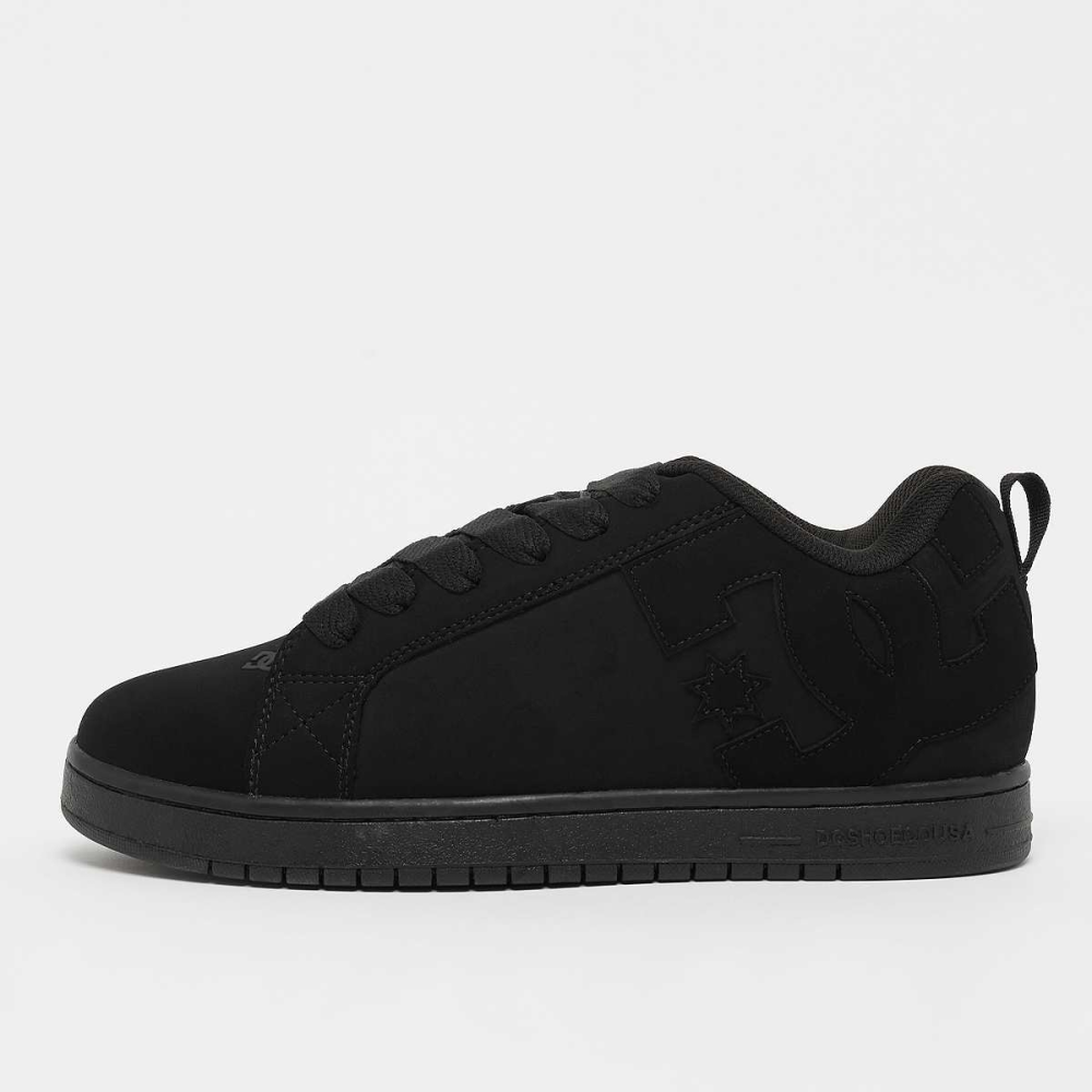 DC Damen Court Graffik Platform Sneaker - Schwarz Mit Klobiger Sohle Für Den 90er Look