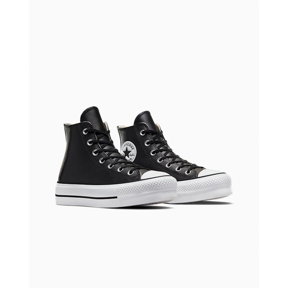 Converse chuck taylor all star lift leather high top online