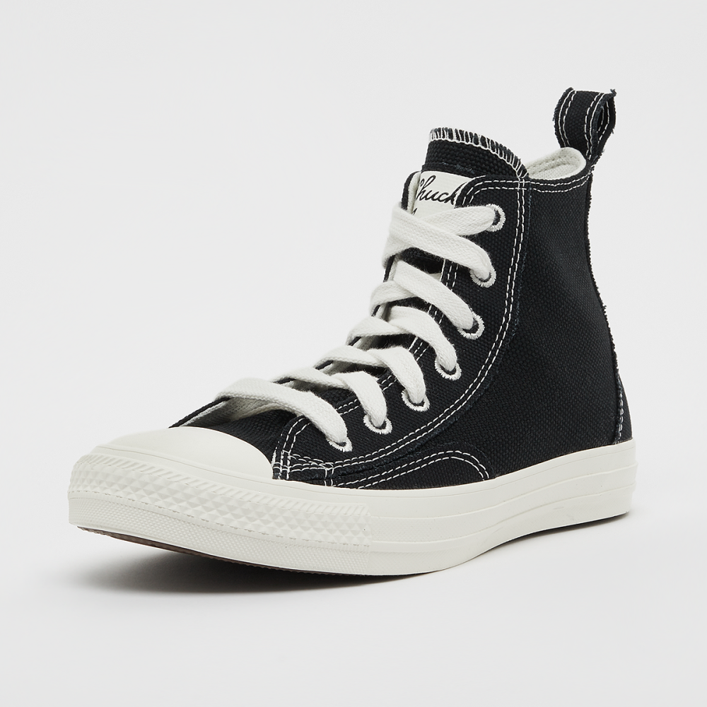 Black chuck taylors women's on sale