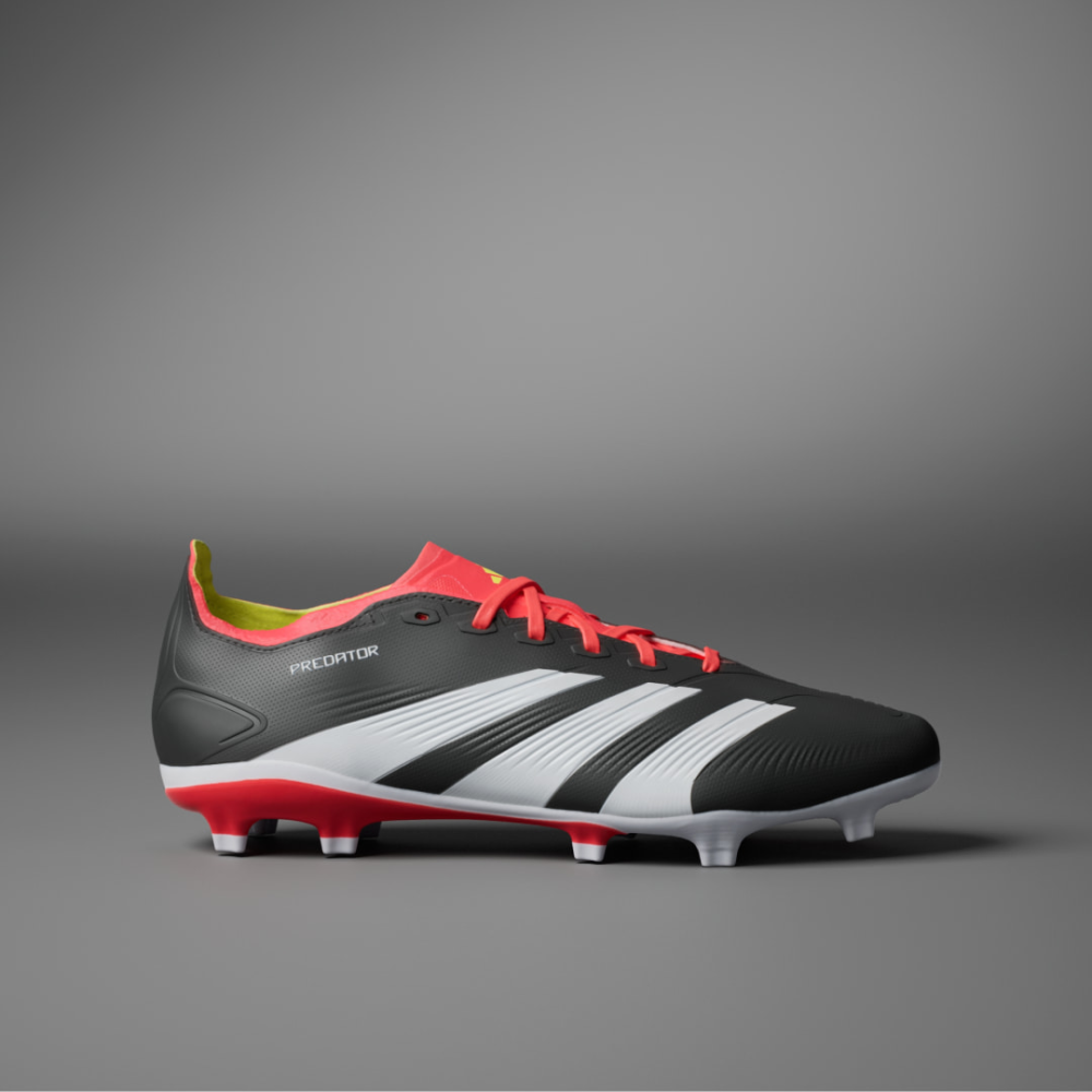 Adidas predator black white red hotsell