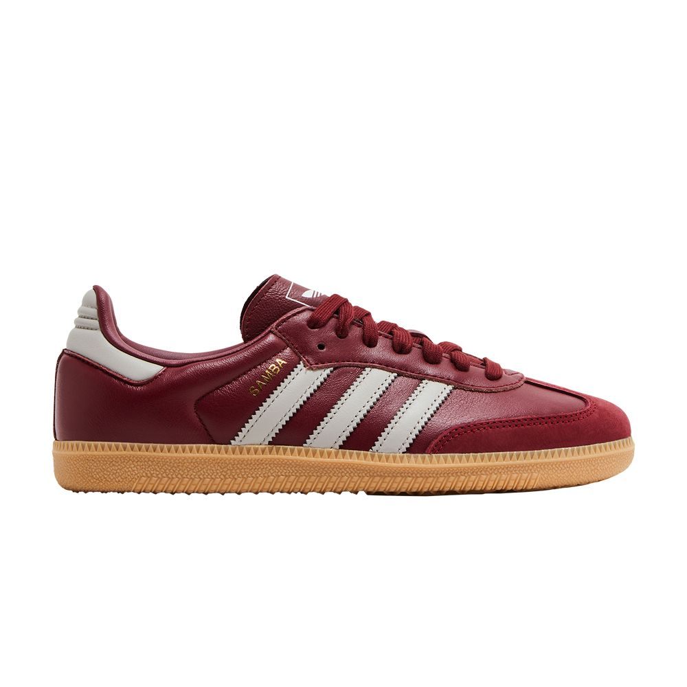 Image of adidas Samba OG Burgundy Gum sneaker.s