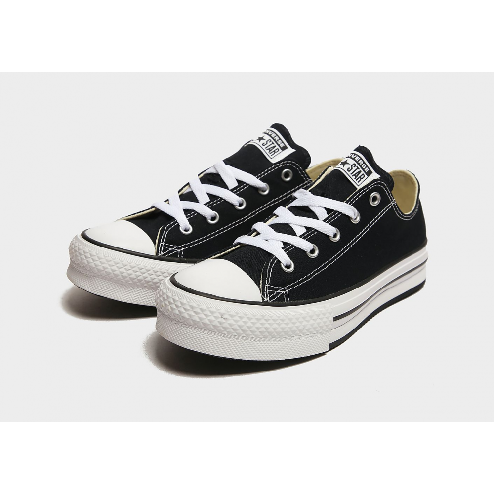 Converse Chuck Taylor All Star Eva OX Lift Platform in schwarz