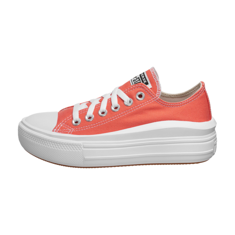 orange converse platforms