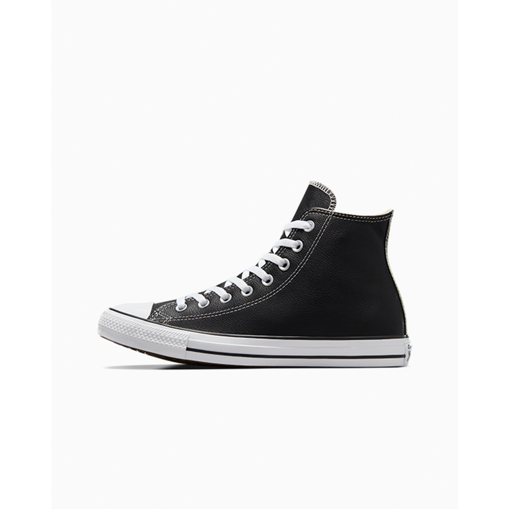 Converse Chuck Taylor All Star Leather Hi schwarz 132170C