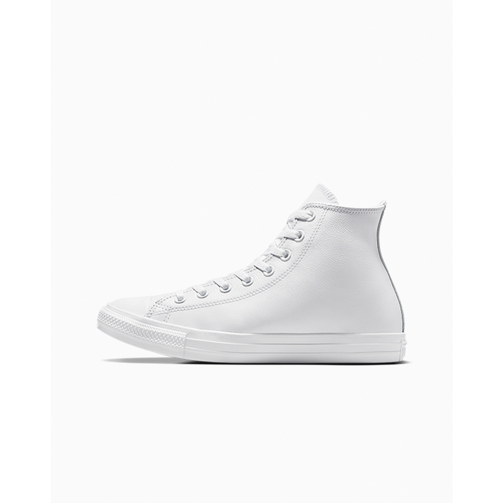 Converse Chuck Taylor All Star Leather Hi weiss 1T406