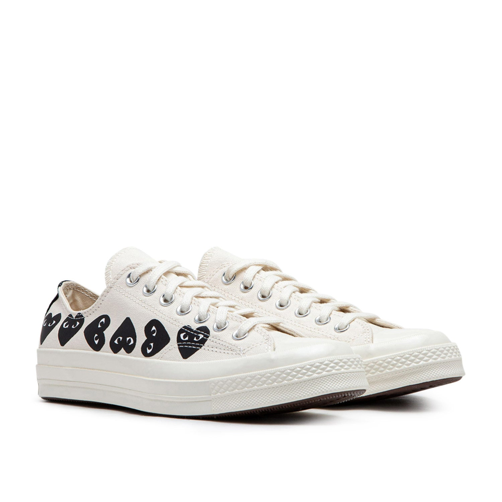 Converse x Chuck 70 Multi Heart Low weiss A08150C