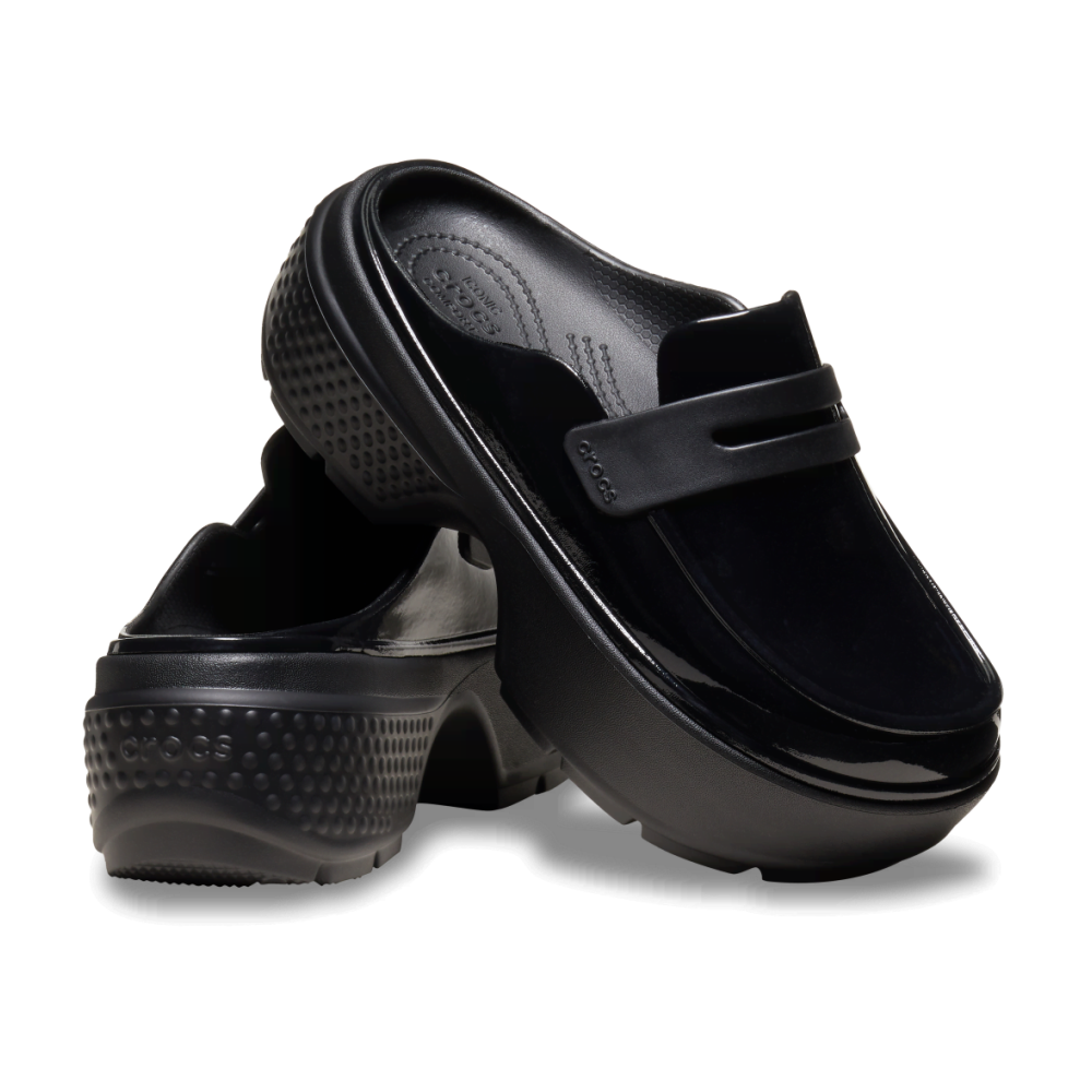 Crocs Stomp High Shine Loafer schwarz 210659 001 Preisvergleich