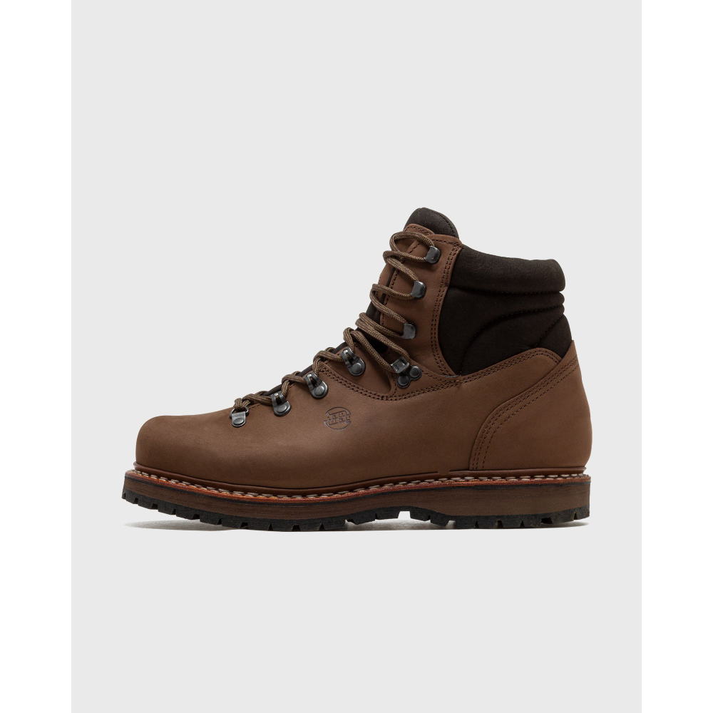 Chaussures De Randonnée Hanwag Bergler Marron - Taille UK 7.5 / EU 41.5 - Neuf Sans Boîte - Fabriqué En Allemagne