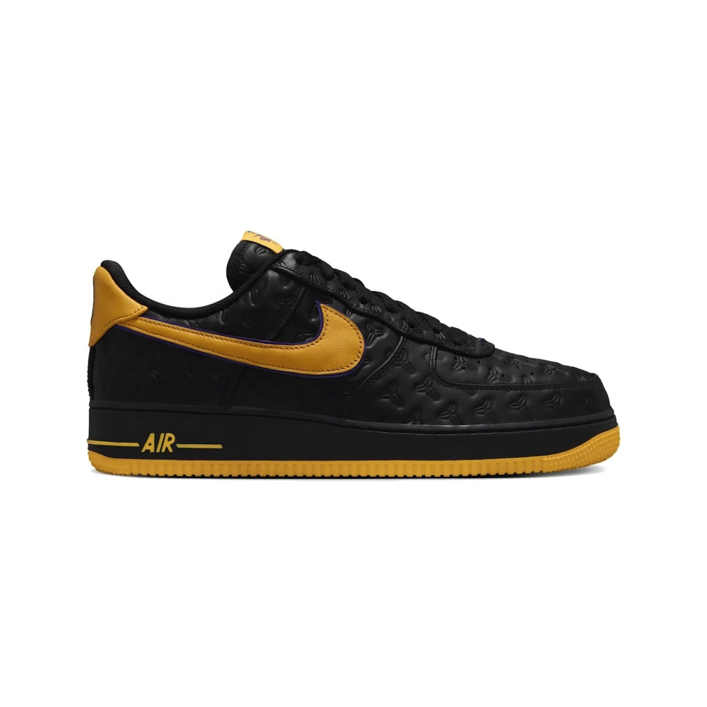 Nike Kobe Bryant Air Force 1 Low Lakers Away schwarz HV5122 001