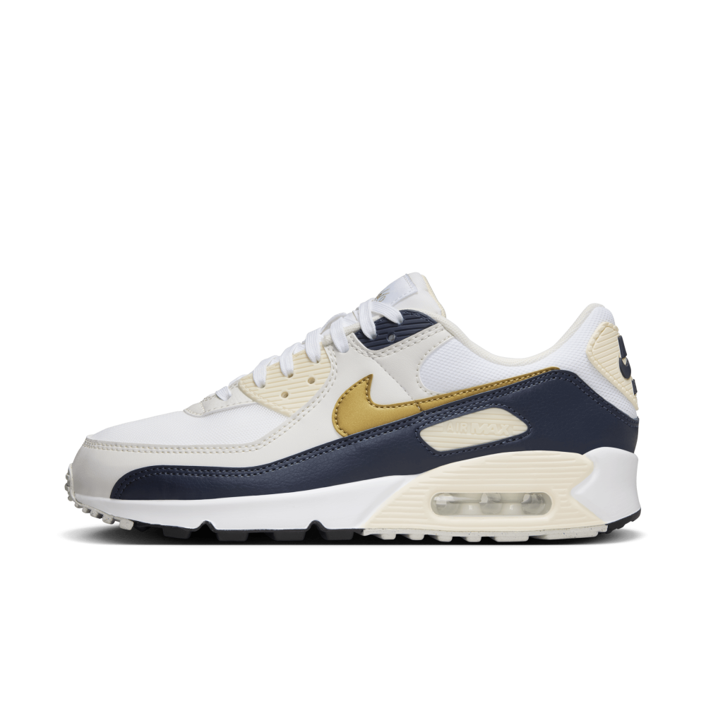 Nike air max 90 essential trainers white best sale