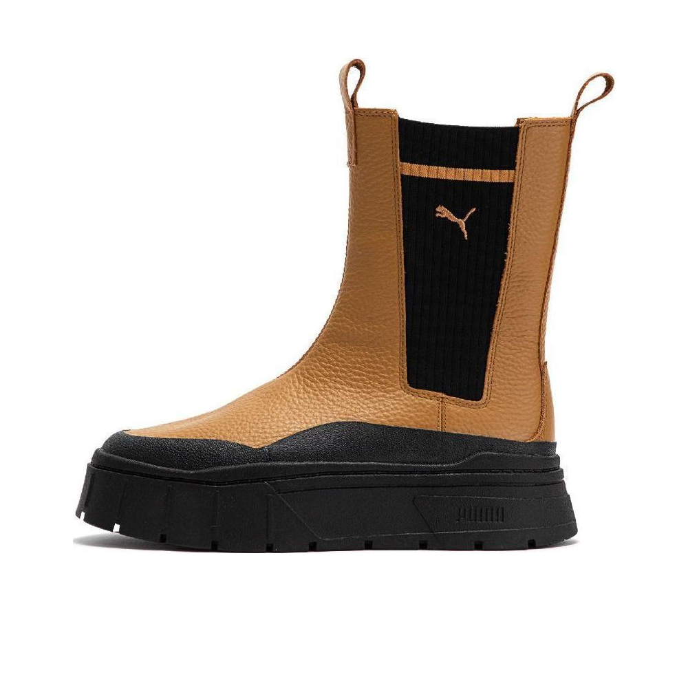 PUMA Mayze Stack Chelsea Boot Desert Tan braun 386742-01
