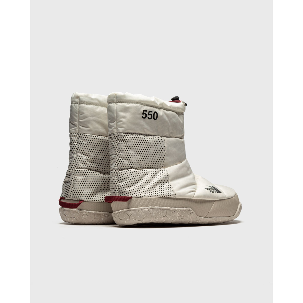 the north face nuptse apres down insulated booties in cream
