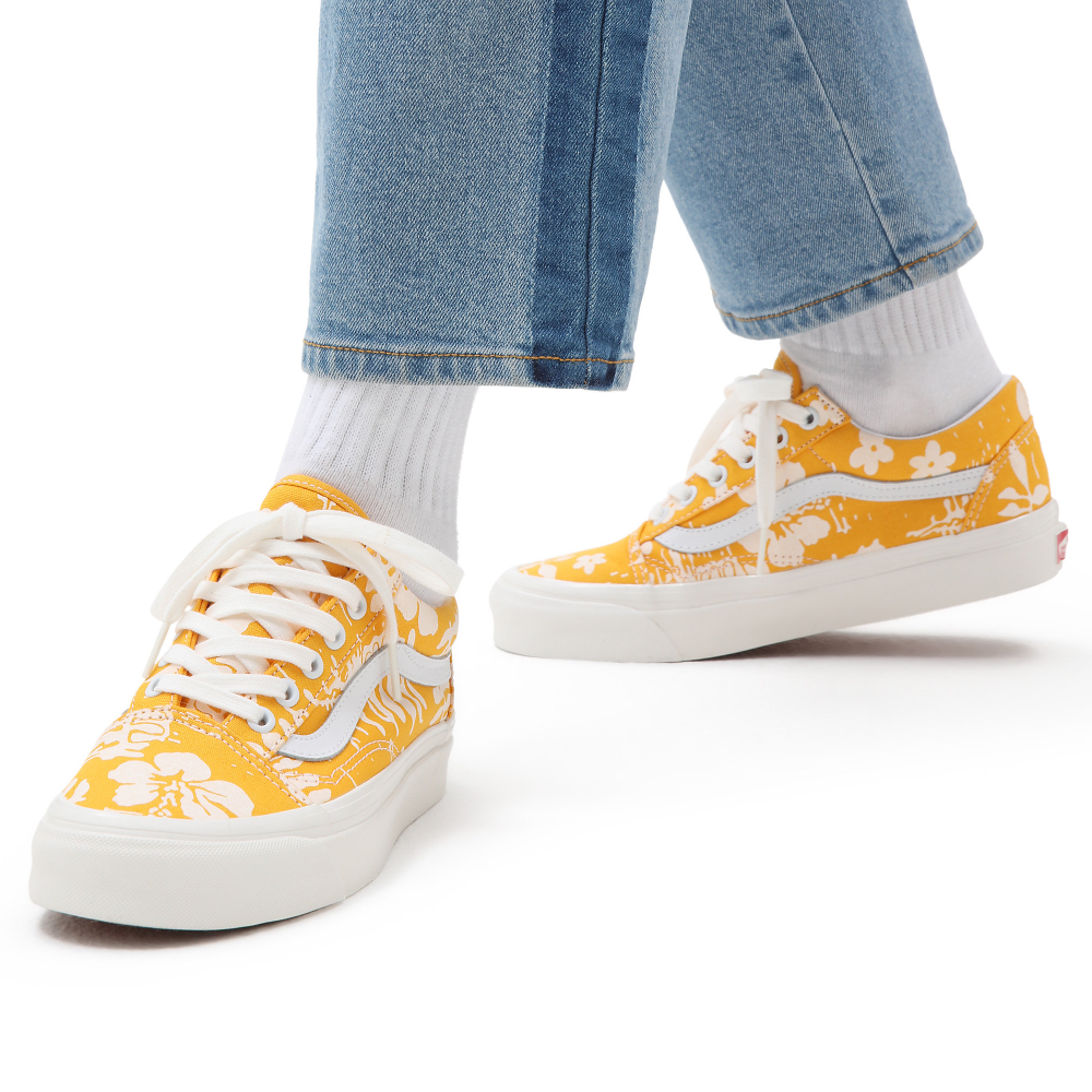 vans platform gelb