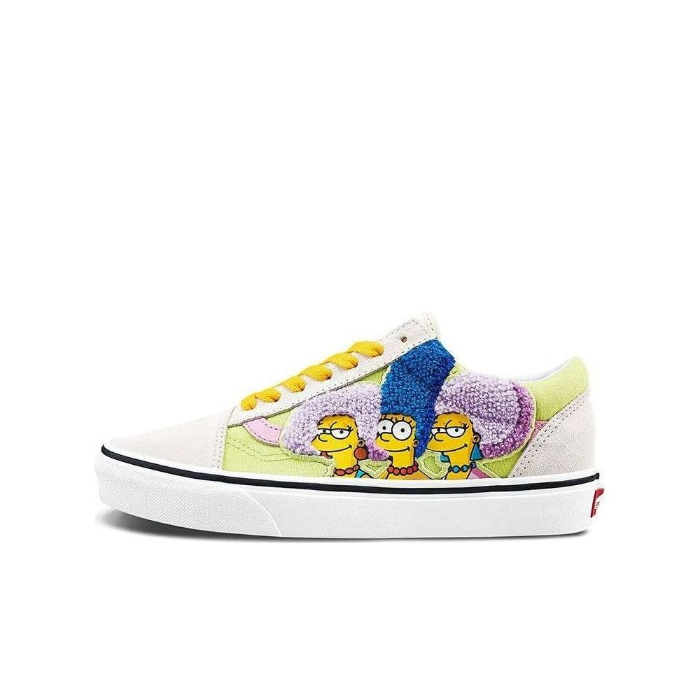 Vans Old Skool The Simpsons Bouvier Sisters x weiss VN0A4BV521M