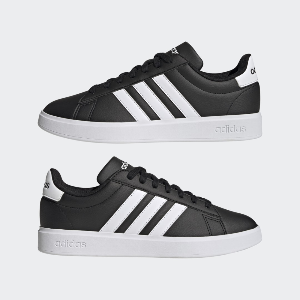 Black and white cloudfoam adidas online