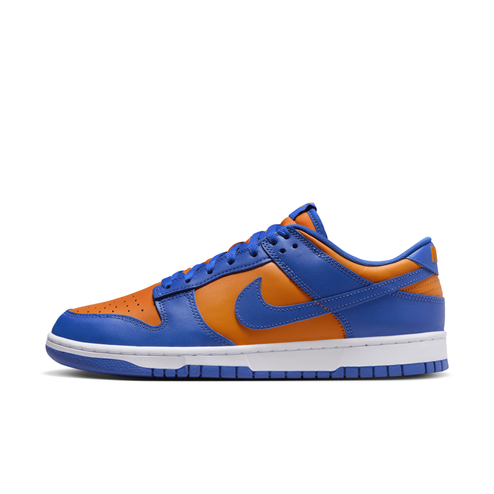 Blue and orange nike high tops on sale