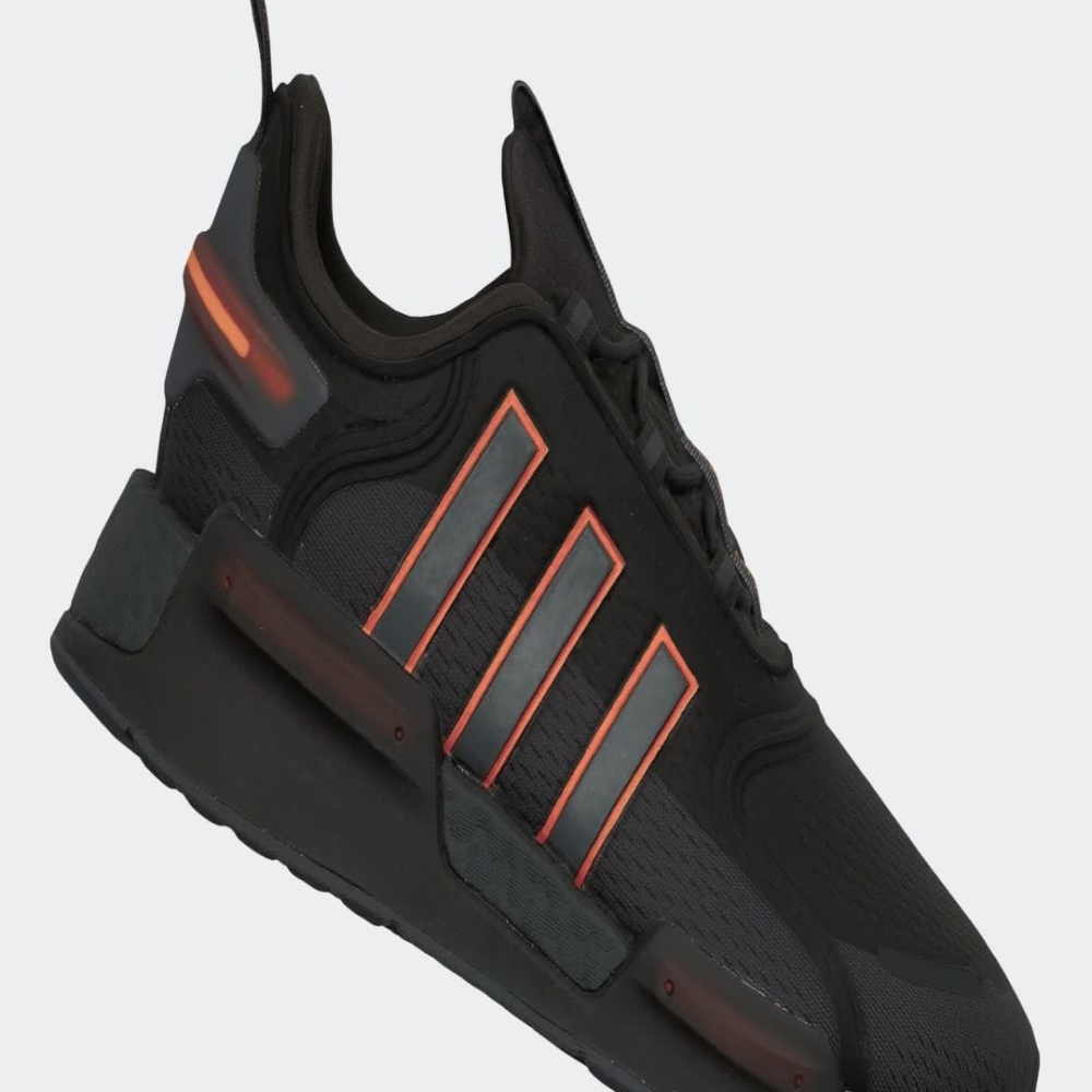 Adidas nmd r1 black solar red best sale