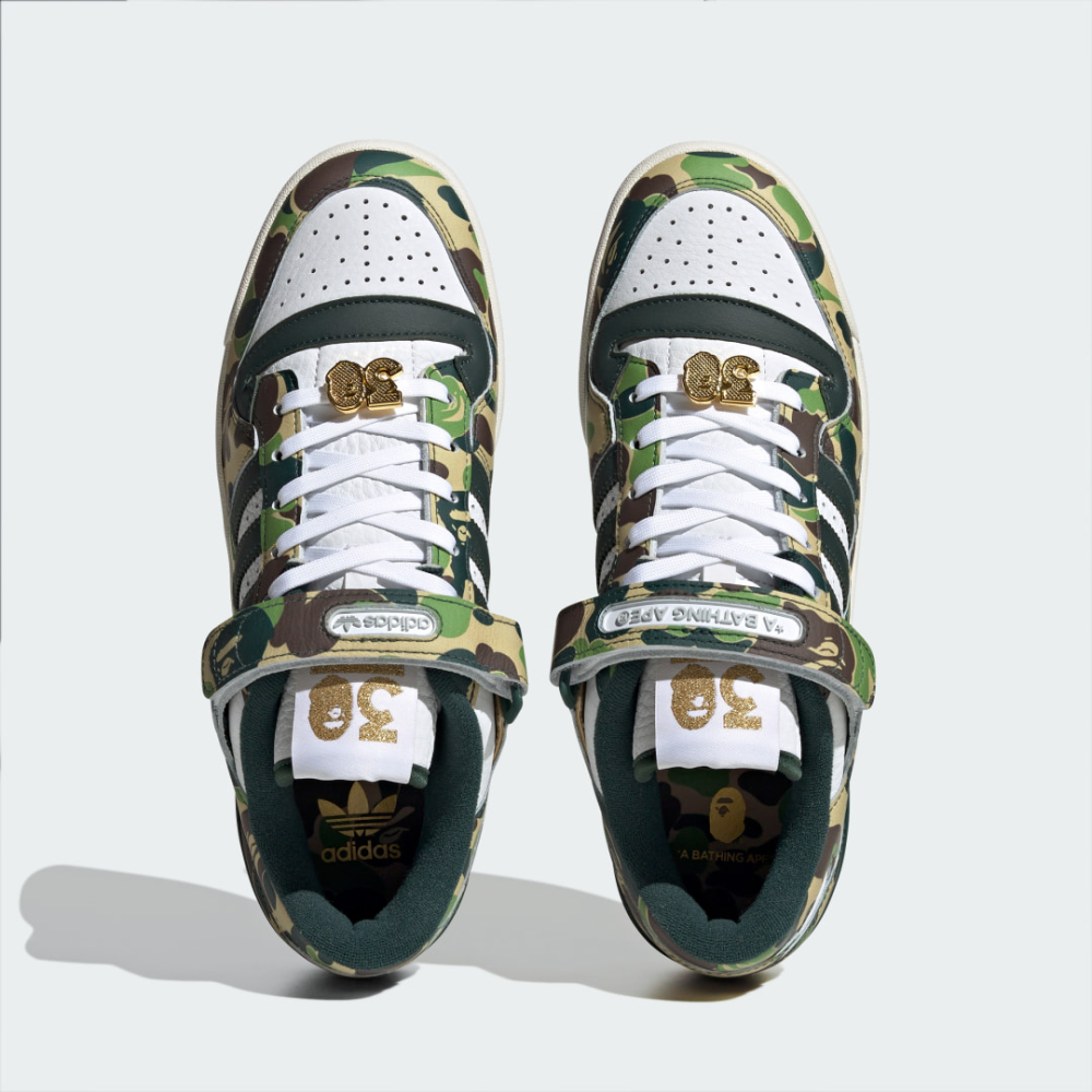 adidas Forum 84 x BAPE Low grün ID4771 Preisvergleich