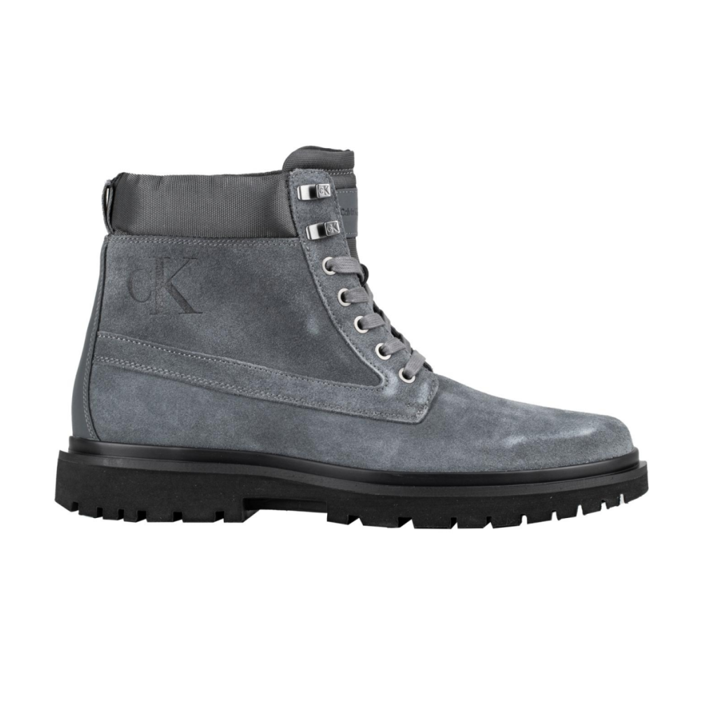 calvin klein lug mid lace up boot
