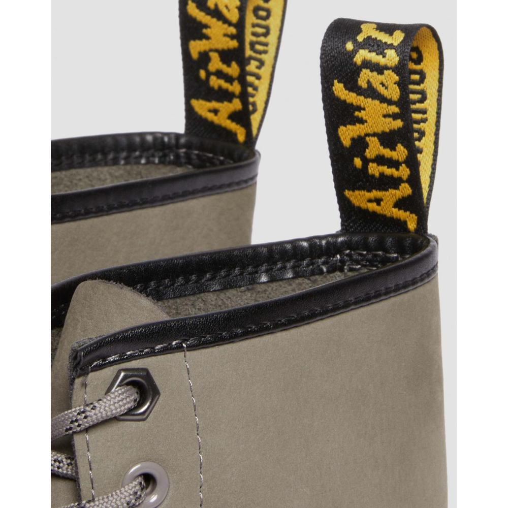 Dr. Martens 1460 Milled Nubuck Nickel grau 31129059