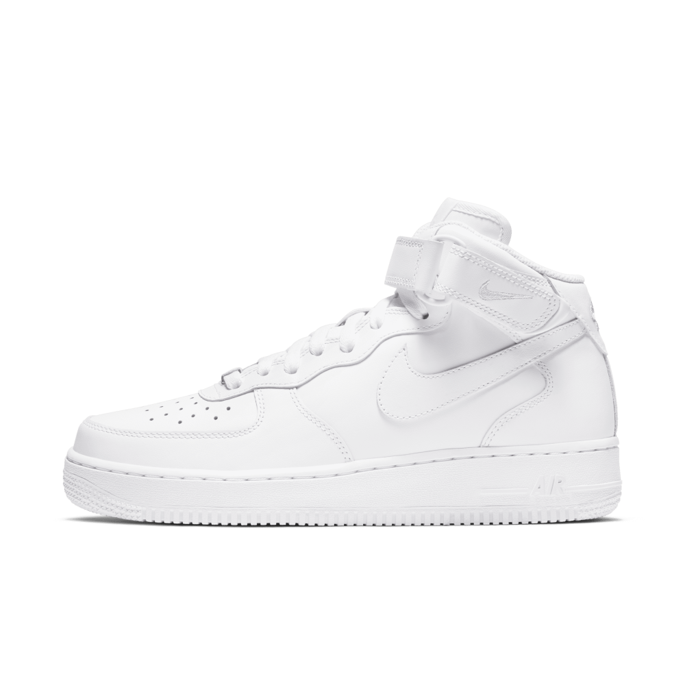 All white nike air forces online