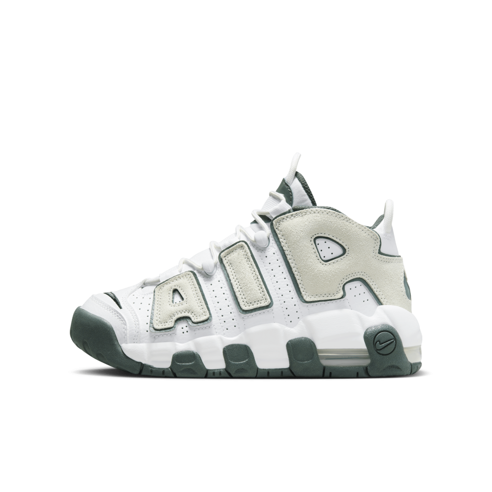 Black grey and white uptempos on sale