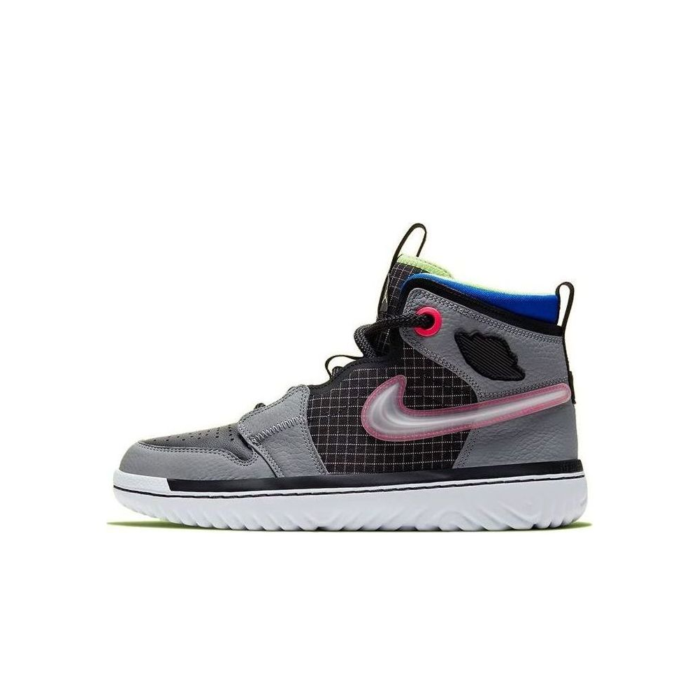 Jordan 1 React High Particle Grey bunt AR5321-002
