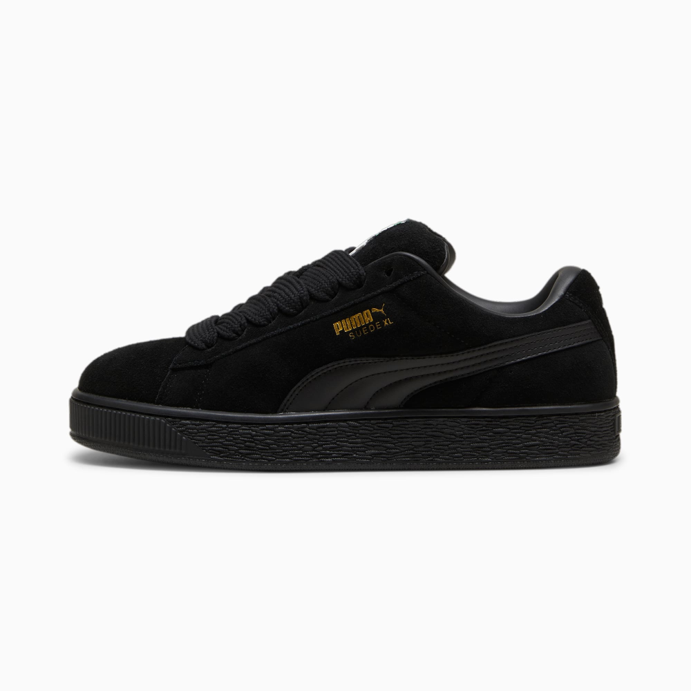 Black suede puma sneakers online