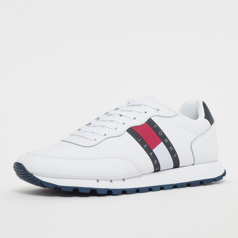 tommy hilfiger premium leather runner