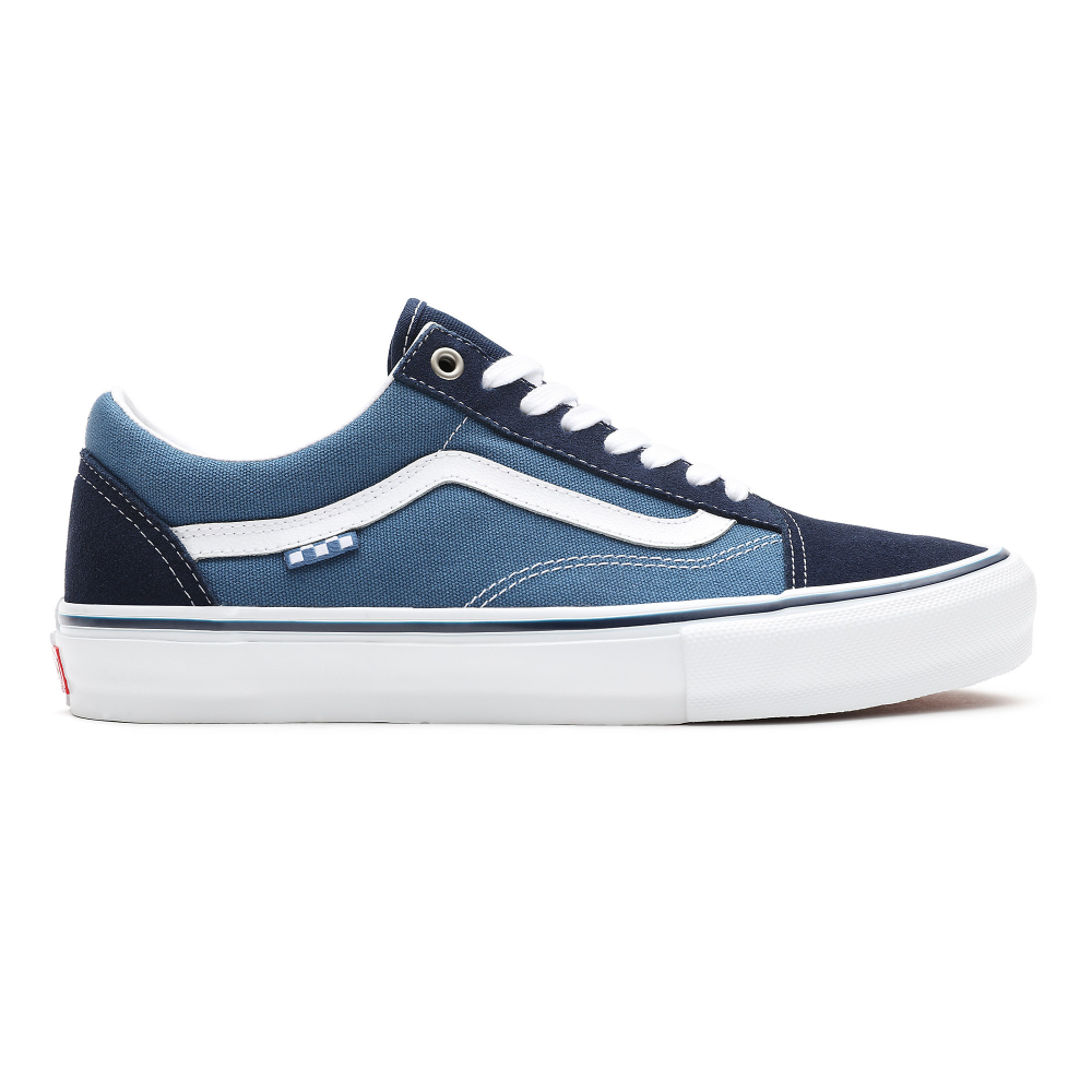 Vans old 2025 skool blue stripe