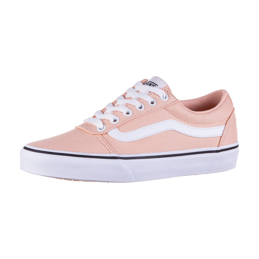 Vans hotsell pink canvas