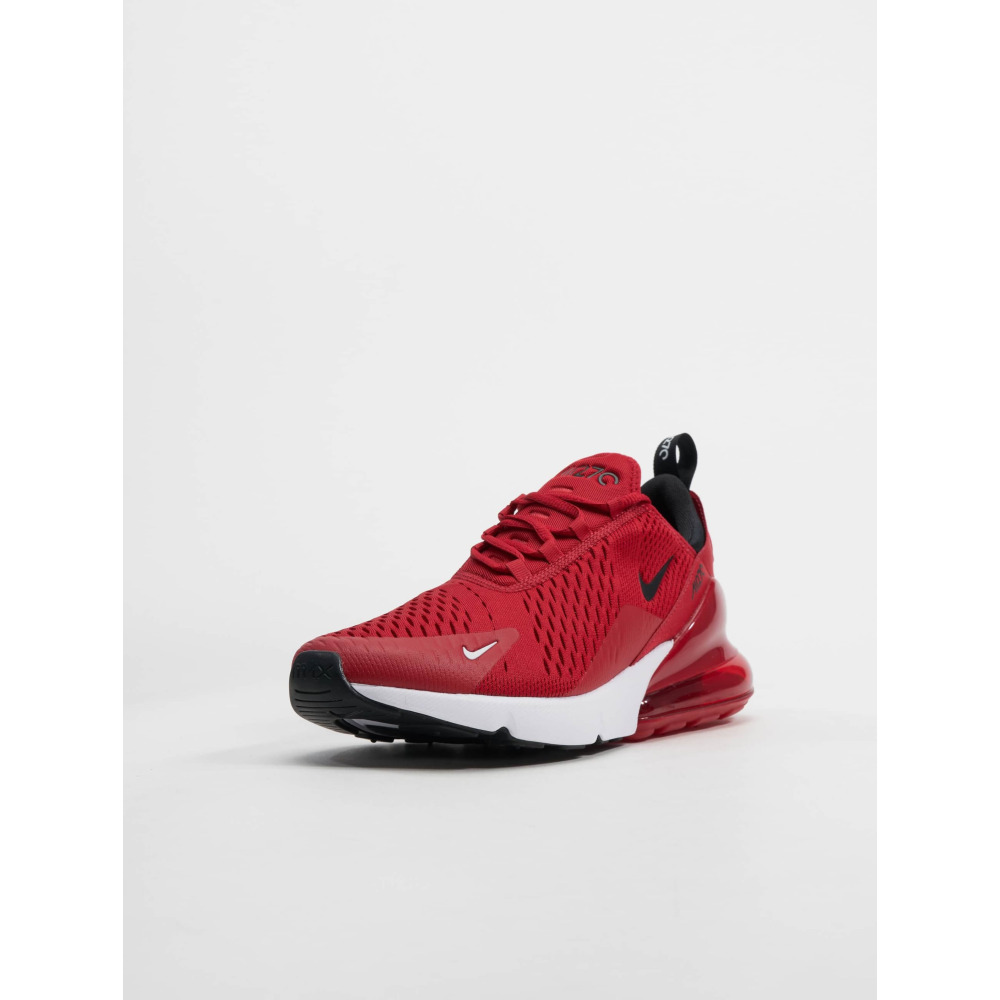 Nike air max 270 red and black womens best sale