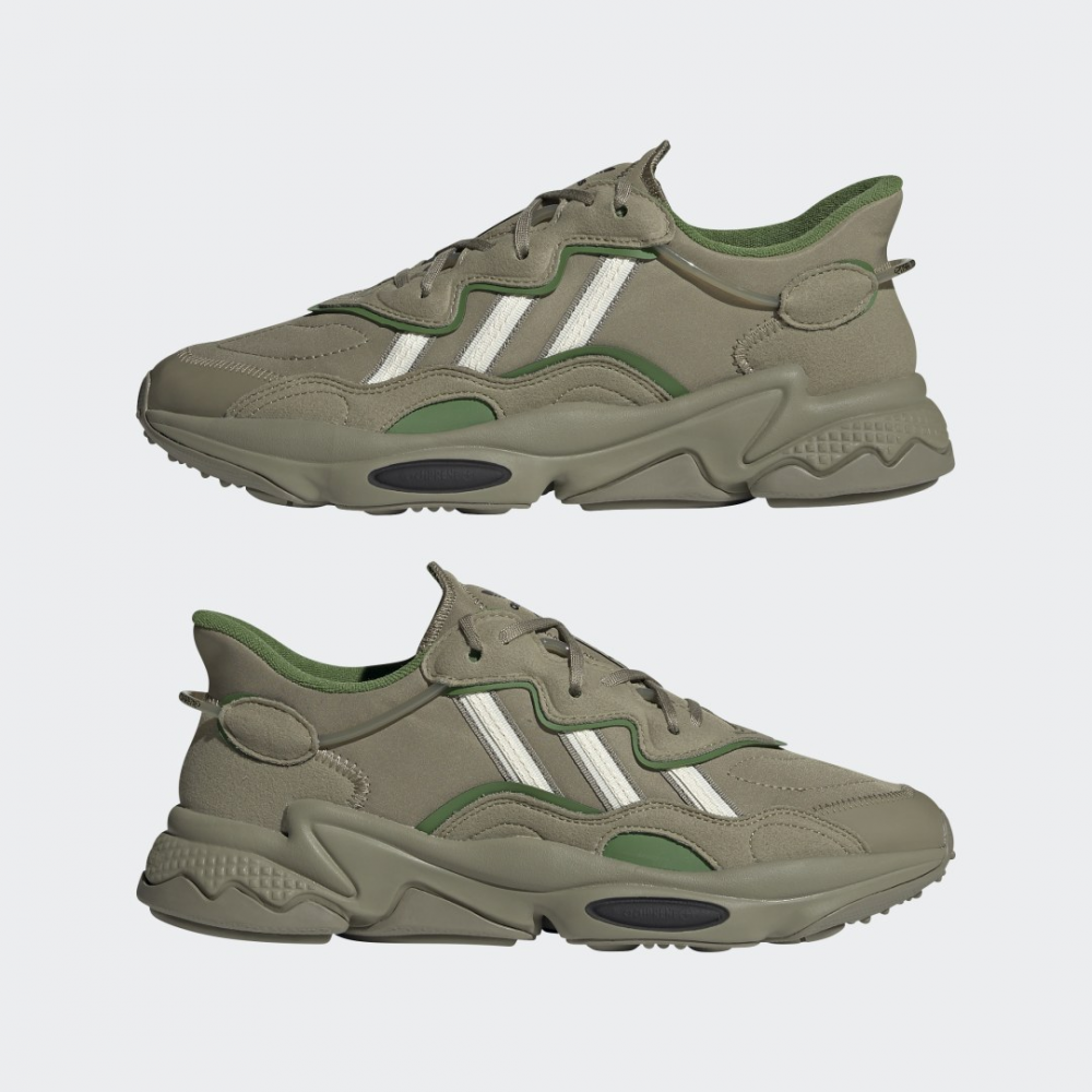 ozweego dark green