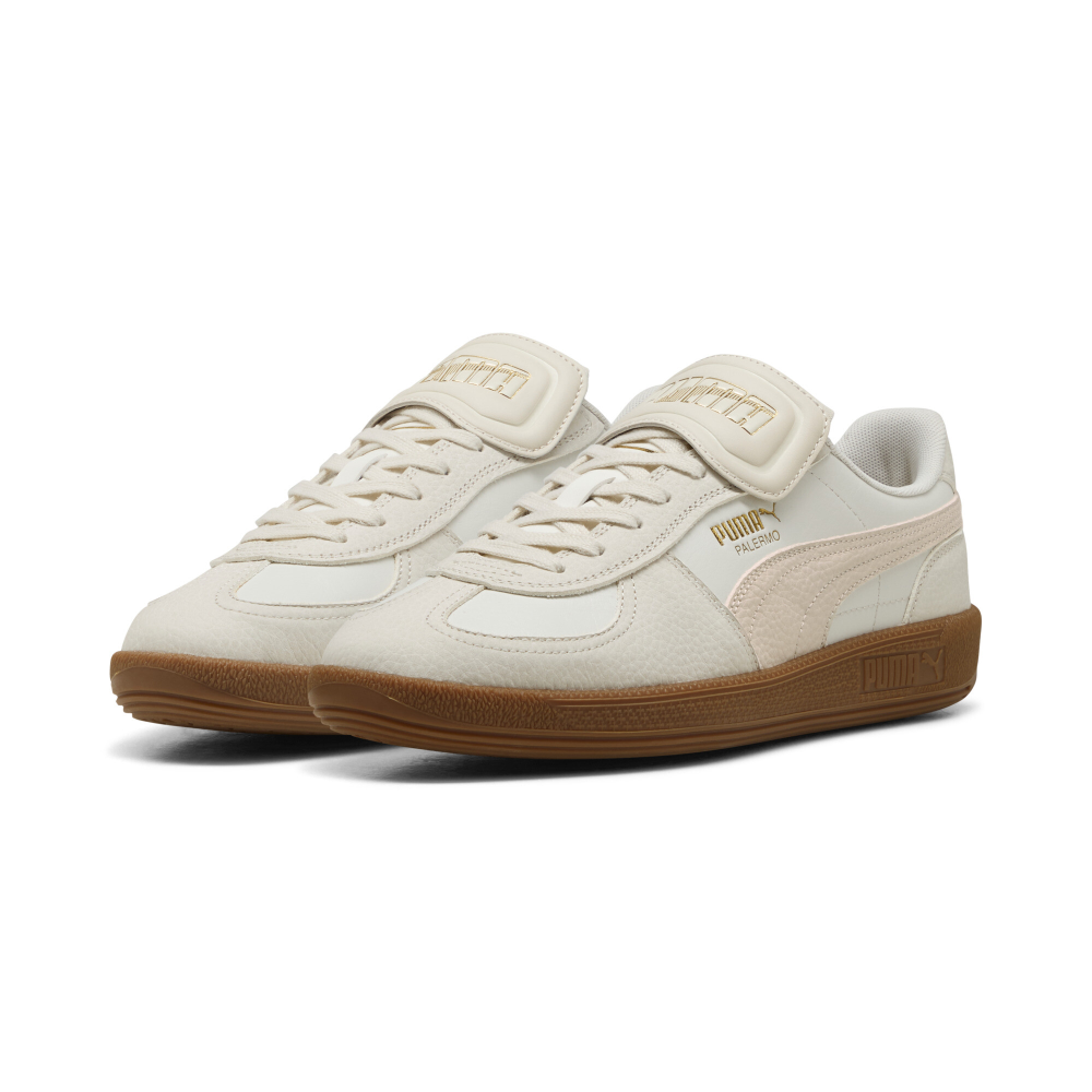 ★PUMA★ Palermo Premium White 40174401 401744-01 PUMA PALERMO PREMIUM men's shoes 401744 01 WARM WHITE-ALPINE
