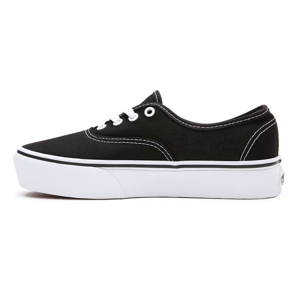 Black platform vans online